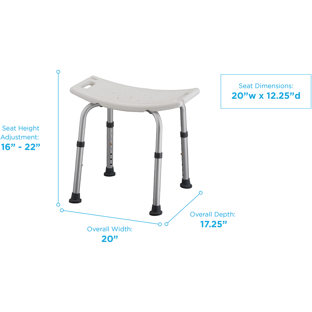 bath seat without back CareLinc Medical Equipment & Supply
